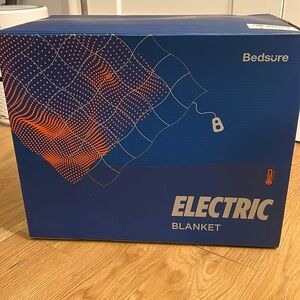 Electric blanket, 84x90. Gray color, new